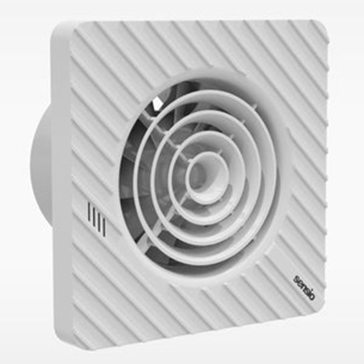 Sensio Drax - Wall Ventilation Fan - White - 100mm SE973990