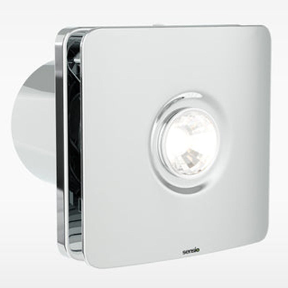Sensio Remy - Ceiling Ventilation Fan - WW - Chrome - 100mm SE974910W0