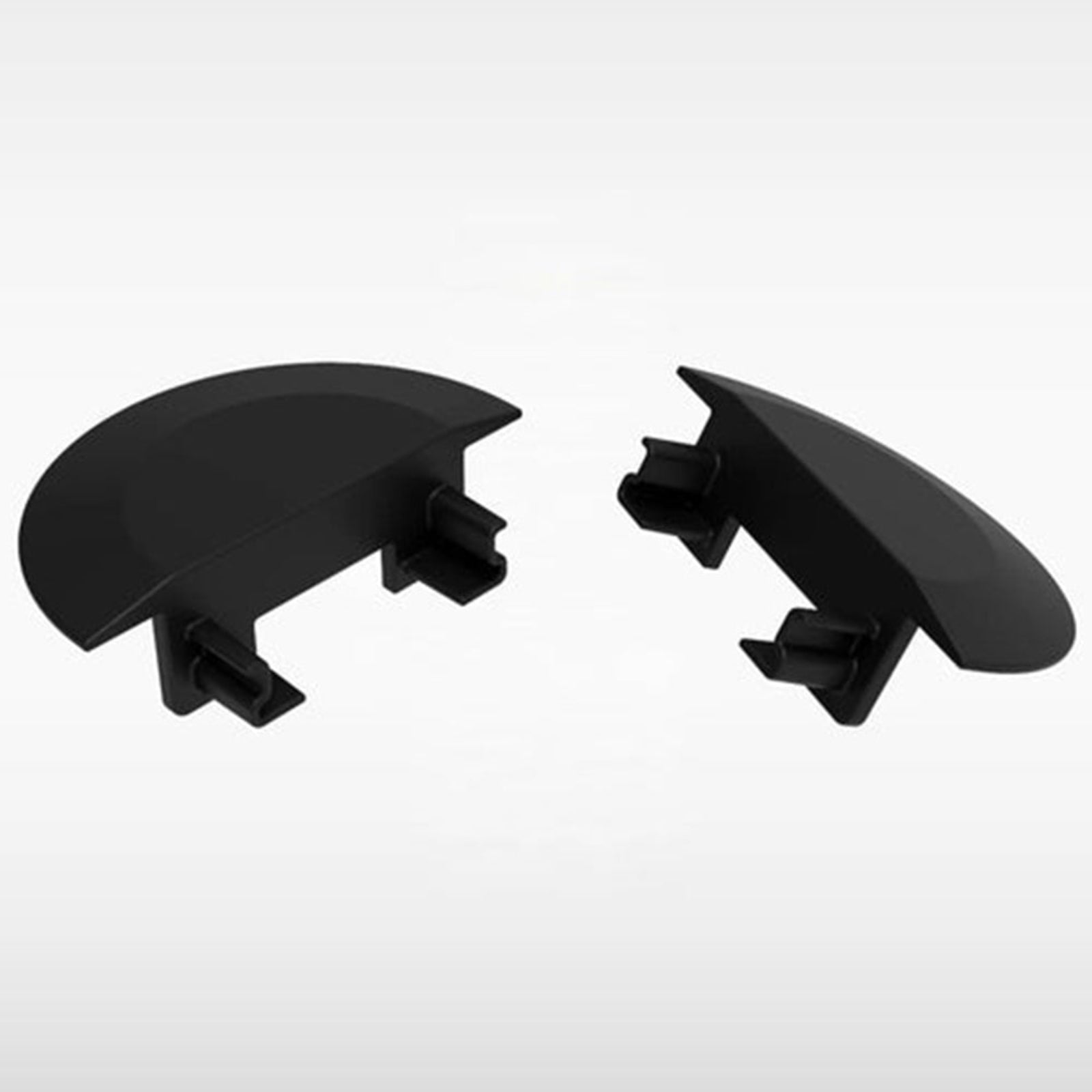 Sensio Linia Black End Caps for Recessed Profile SE980980