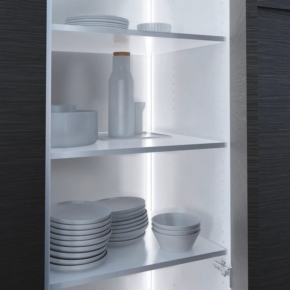 Sensio Beam Angled Aluminium Profile - 2500mm (+ 2x end caps & brackets) SE982320