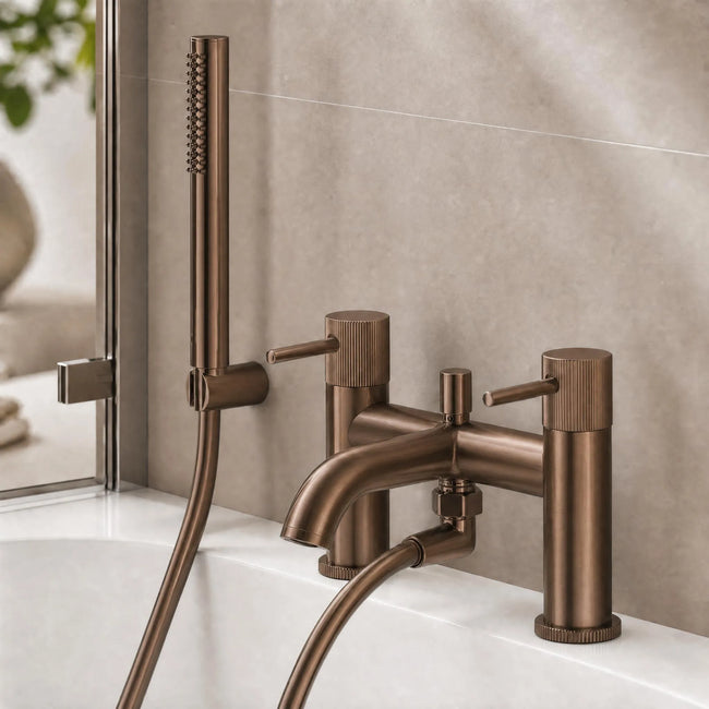 Deck Mounted Bath Taps 