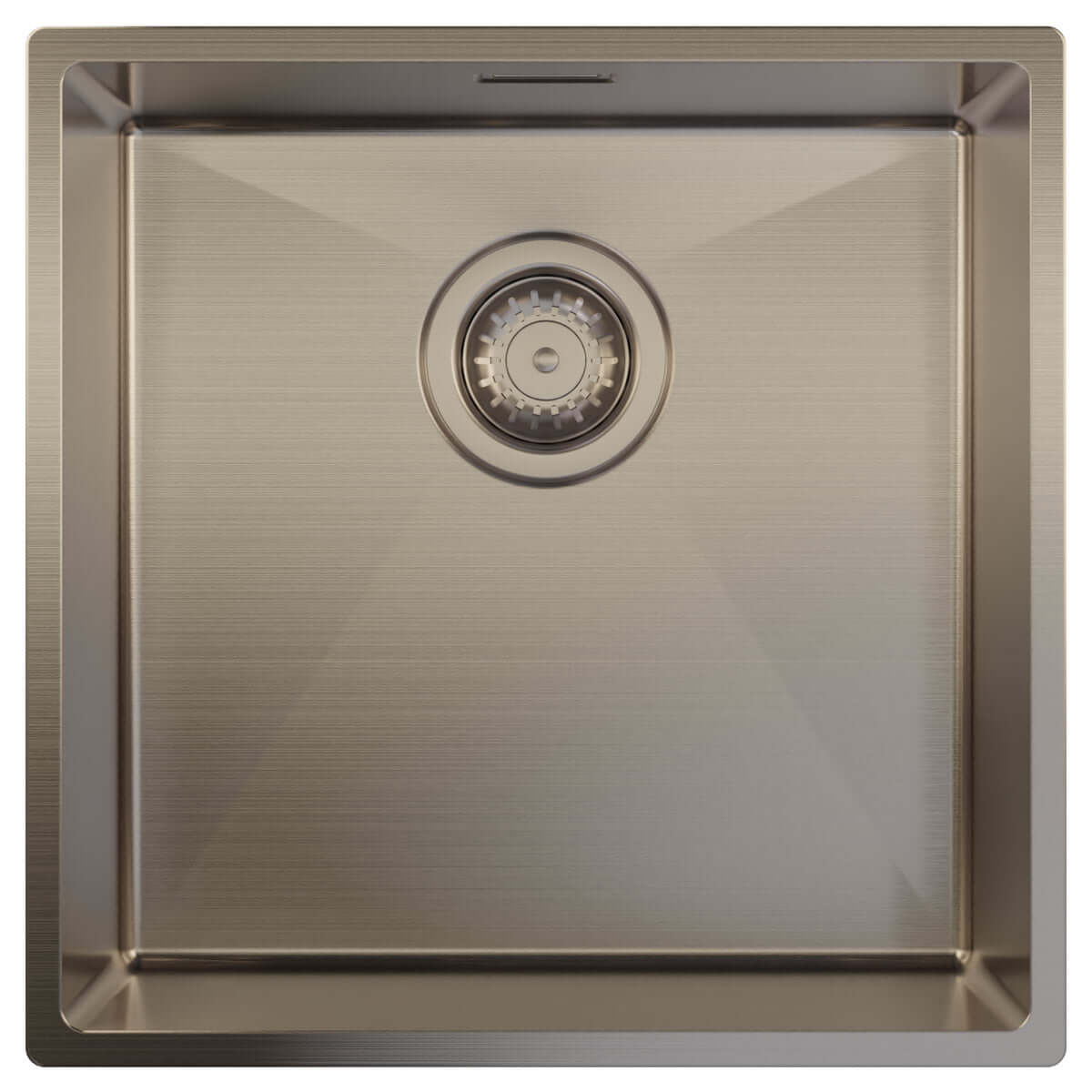 Astini Sotto 40x40 1.0 Bowl PVD Stainless Steel Kitchen Sink & Waste