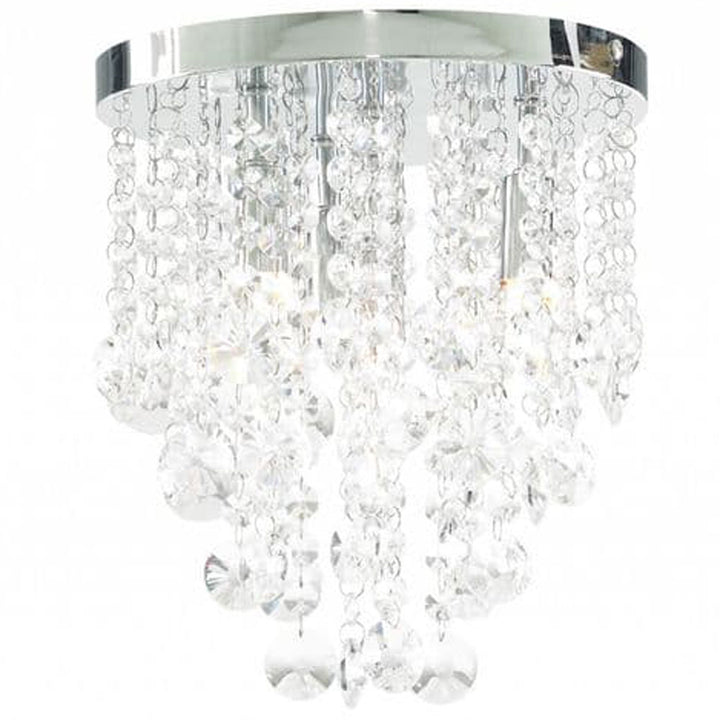 Spa Bathroom Lighting Celeste 4 Light Flush Ceiling Light IP44