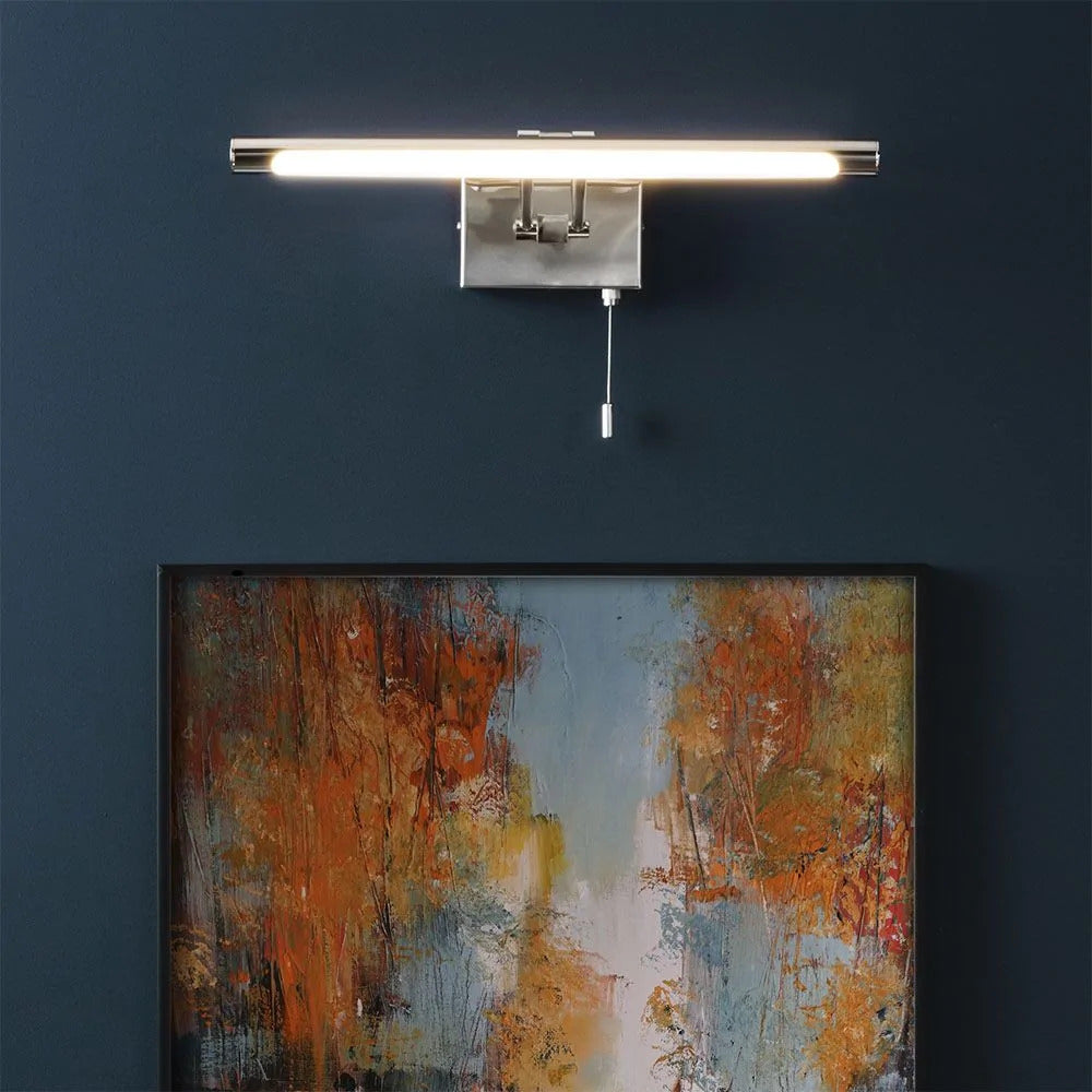 Spa Chai Chrome Bathroom Picture, Mirror LED Light - SPA-30993-CHR