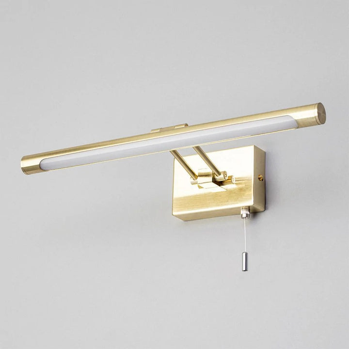 Spa Chai Satin Brass Bathroom Picture, Mirror LED Light - SPA-30993-SBRS