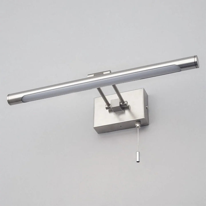 Spa Chai Satin Nickel Bathroom Picture, Mirror LED Light - SPA-30993-SNIC
