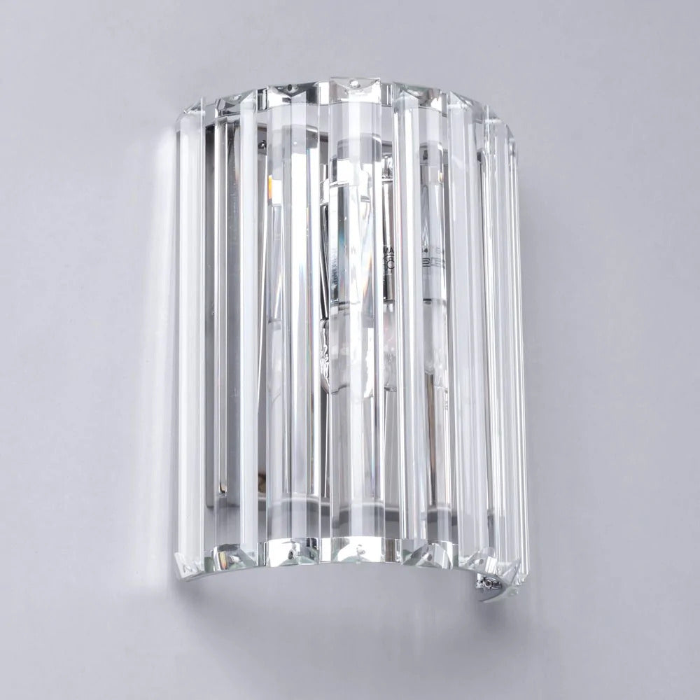 Spa Pegasi Chrome Shield Wall Light - SPA-33931-CHR