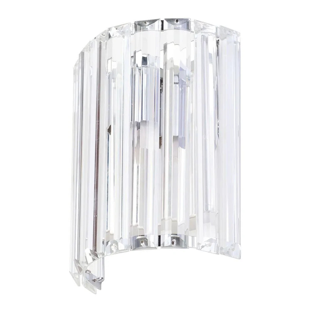 Spa Pegasi Chrome Shield Wall Light - SPA-33931-CHR