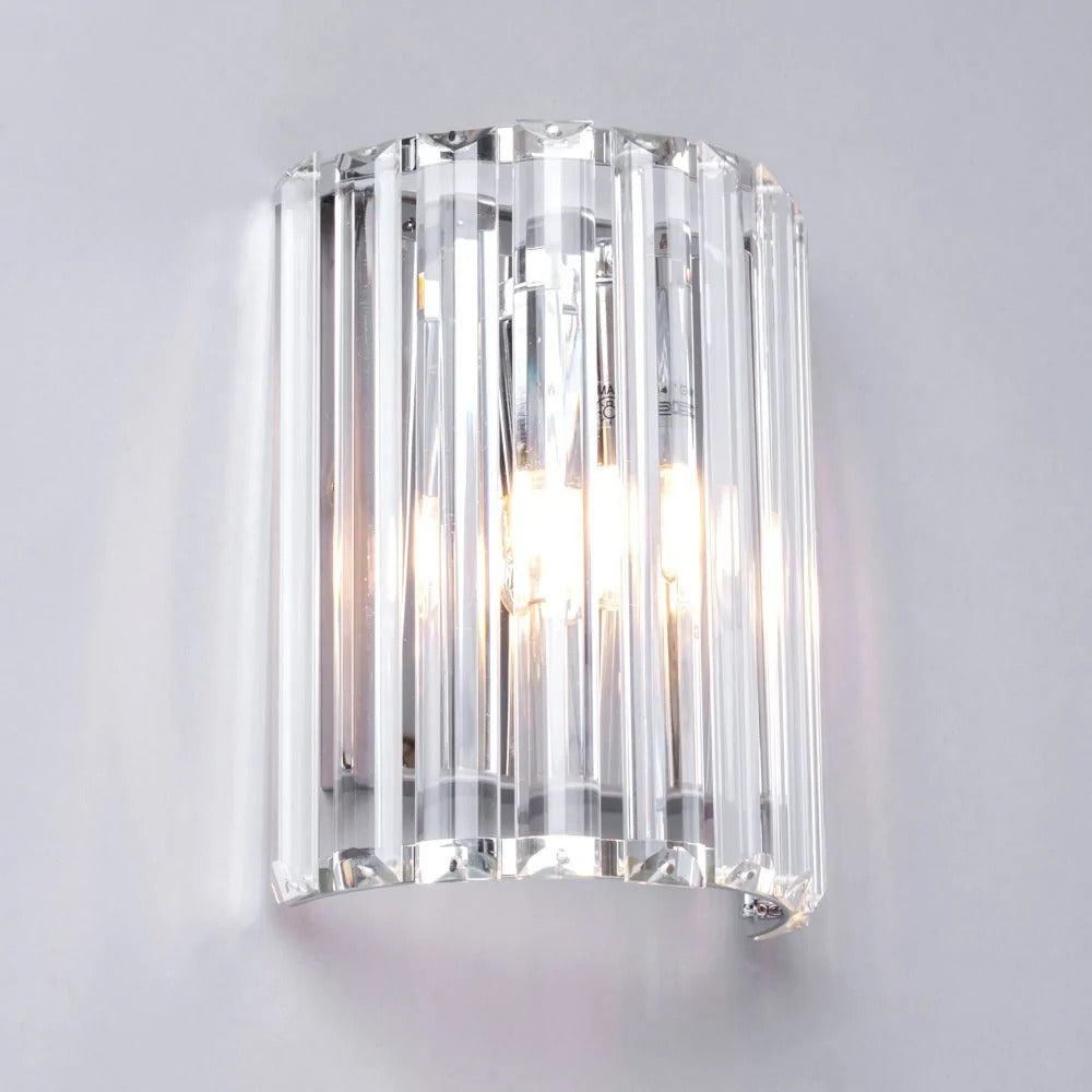 Spa Pegasi Chrome Shield Wall Light - SPA-33931-CHR
