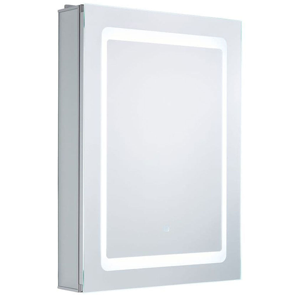 Spa Arte Illuminated Bathroom Single Door Mirror Cabinet - SPA-35707