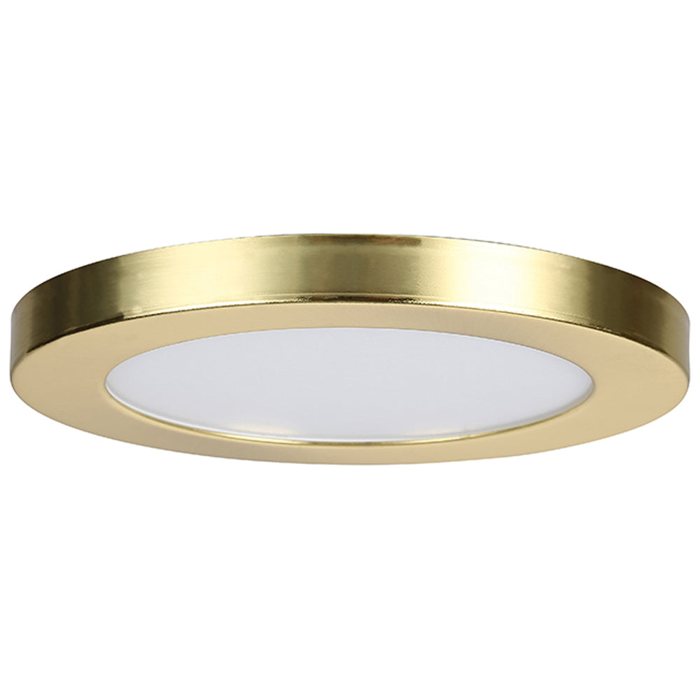 Spa Tauri Satin Brass Magnetic Ring for 12W Panel - SPA-35715