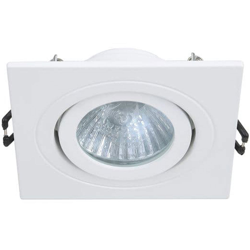 Spa Cali White Tiltable Square Ceiling Downlight - SPA-35724
