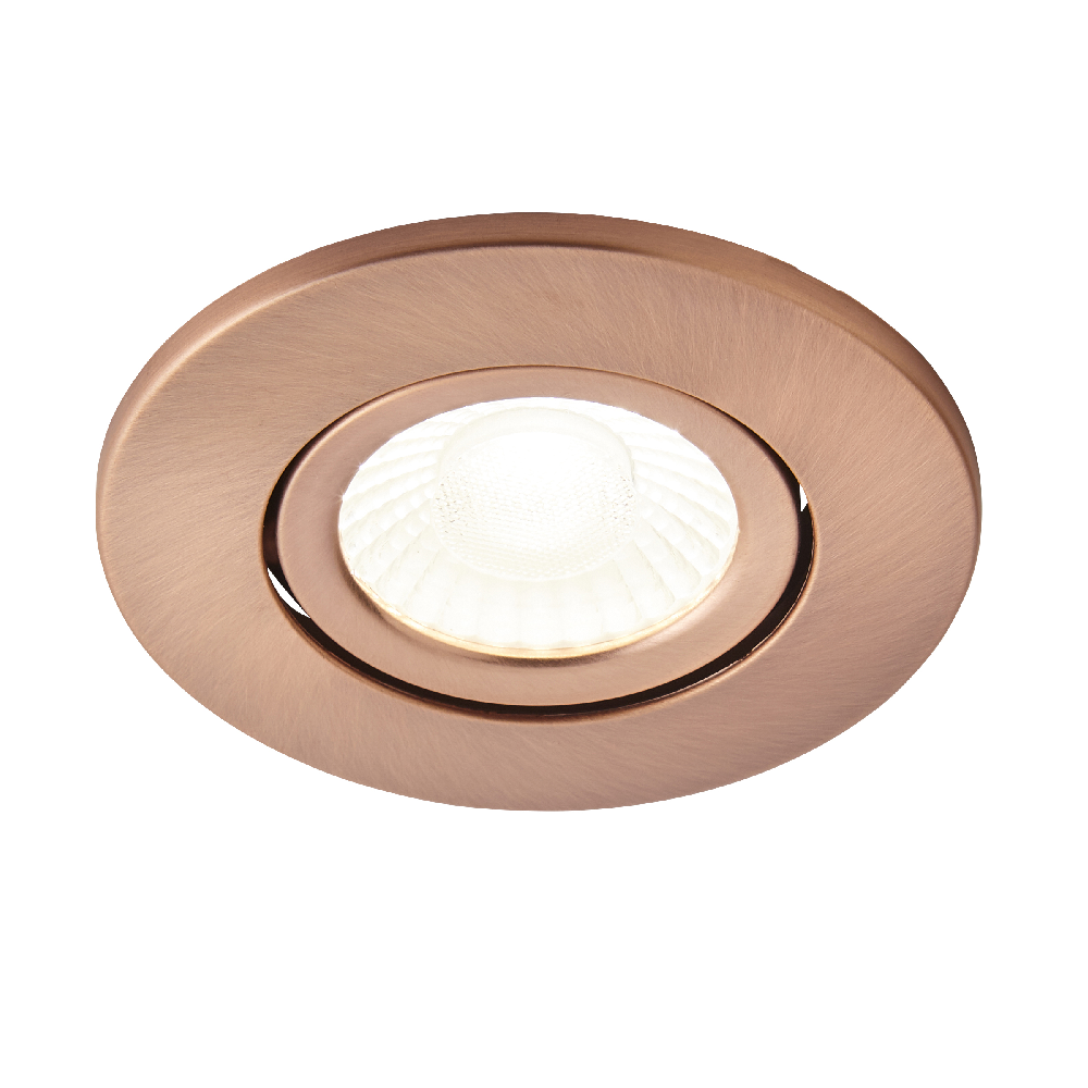 Spa Como Antique Copper Firerated LED IP65 Downlight - SPA-38571-ACOP
