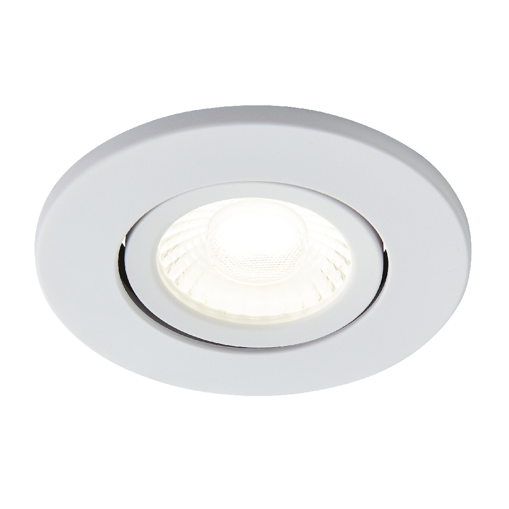 Spa Como Matt White Firerated LED IP65 Downlight - SPA-38571-MWHT