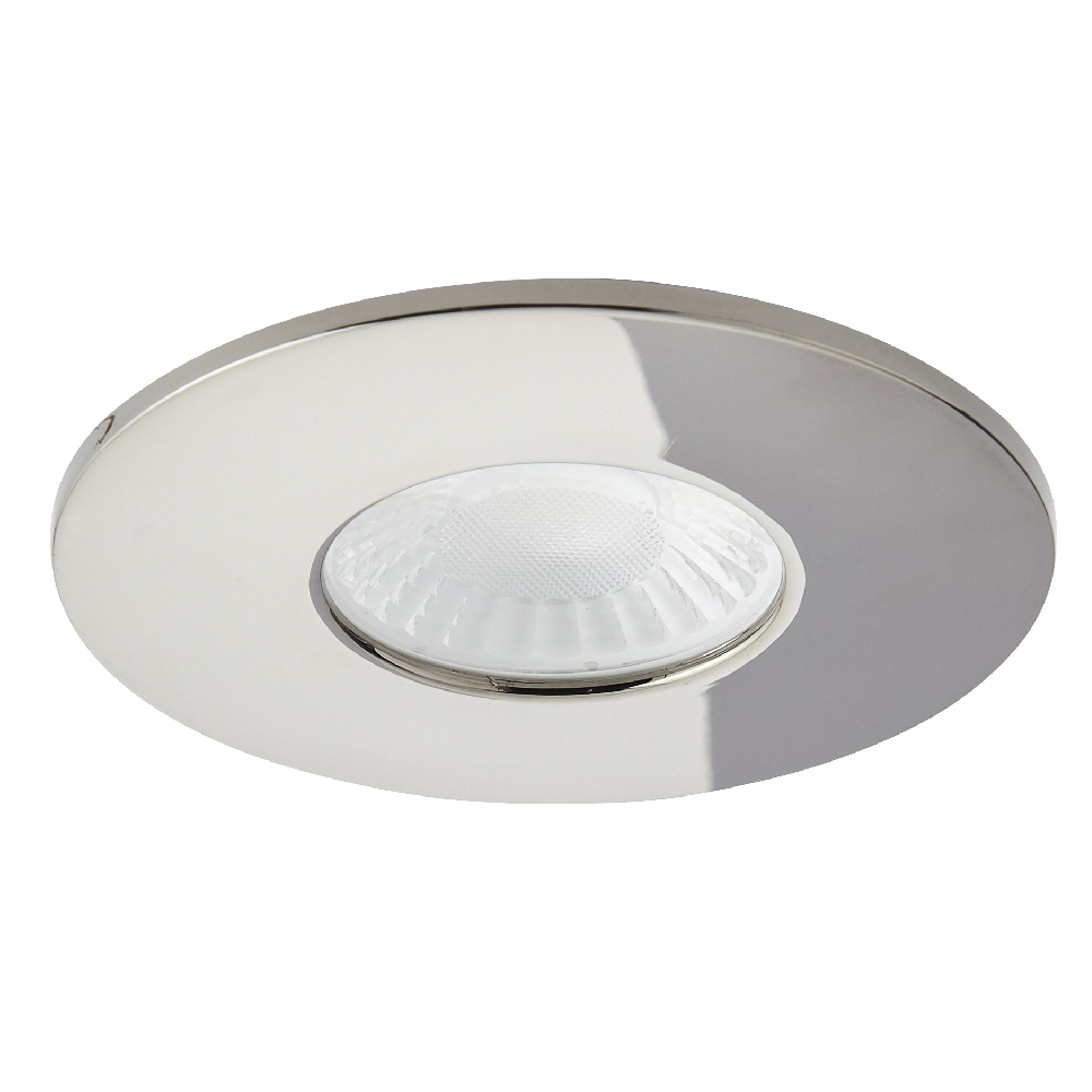 Spa Fixed Black Chrome Firerated LED IP65 Recessed Downlight - SPA-38572-BCHR