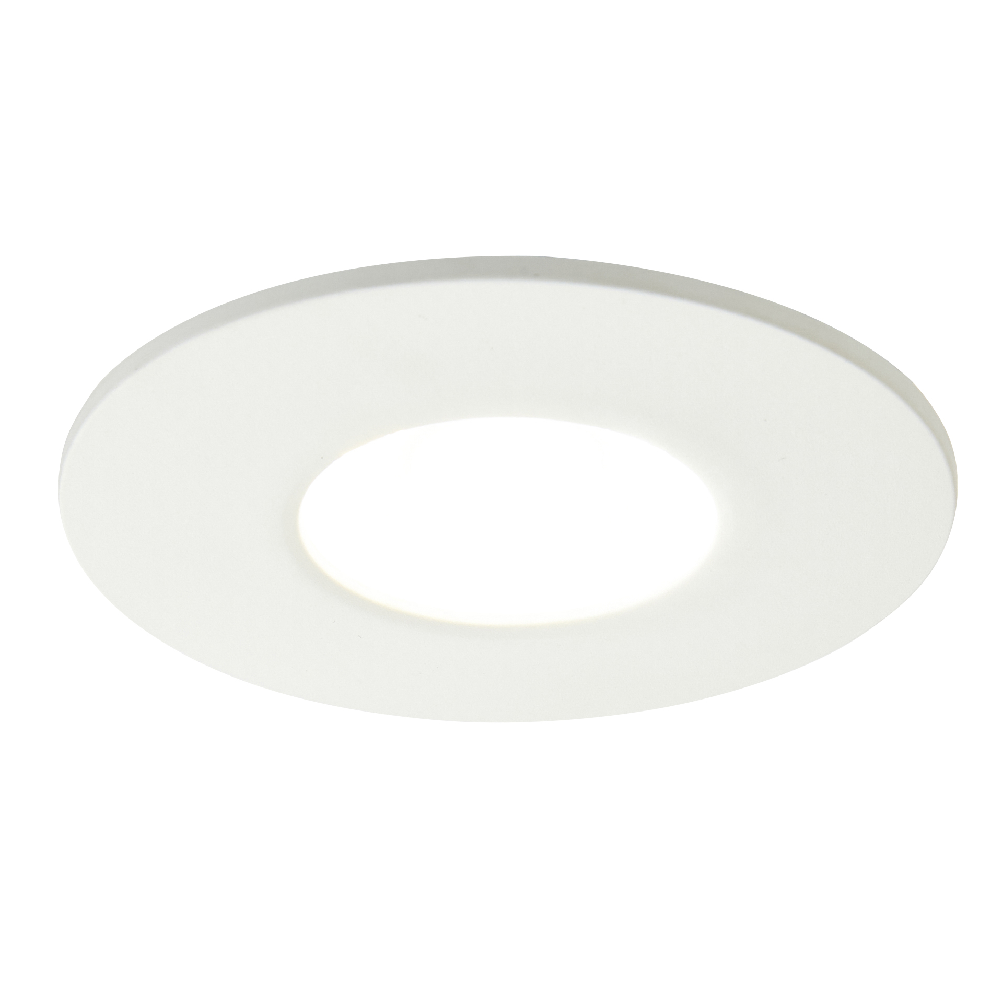 Spa Fixed Matt White Firerated LED IP65 Recessed Downlight - SPA-38572-MWHT