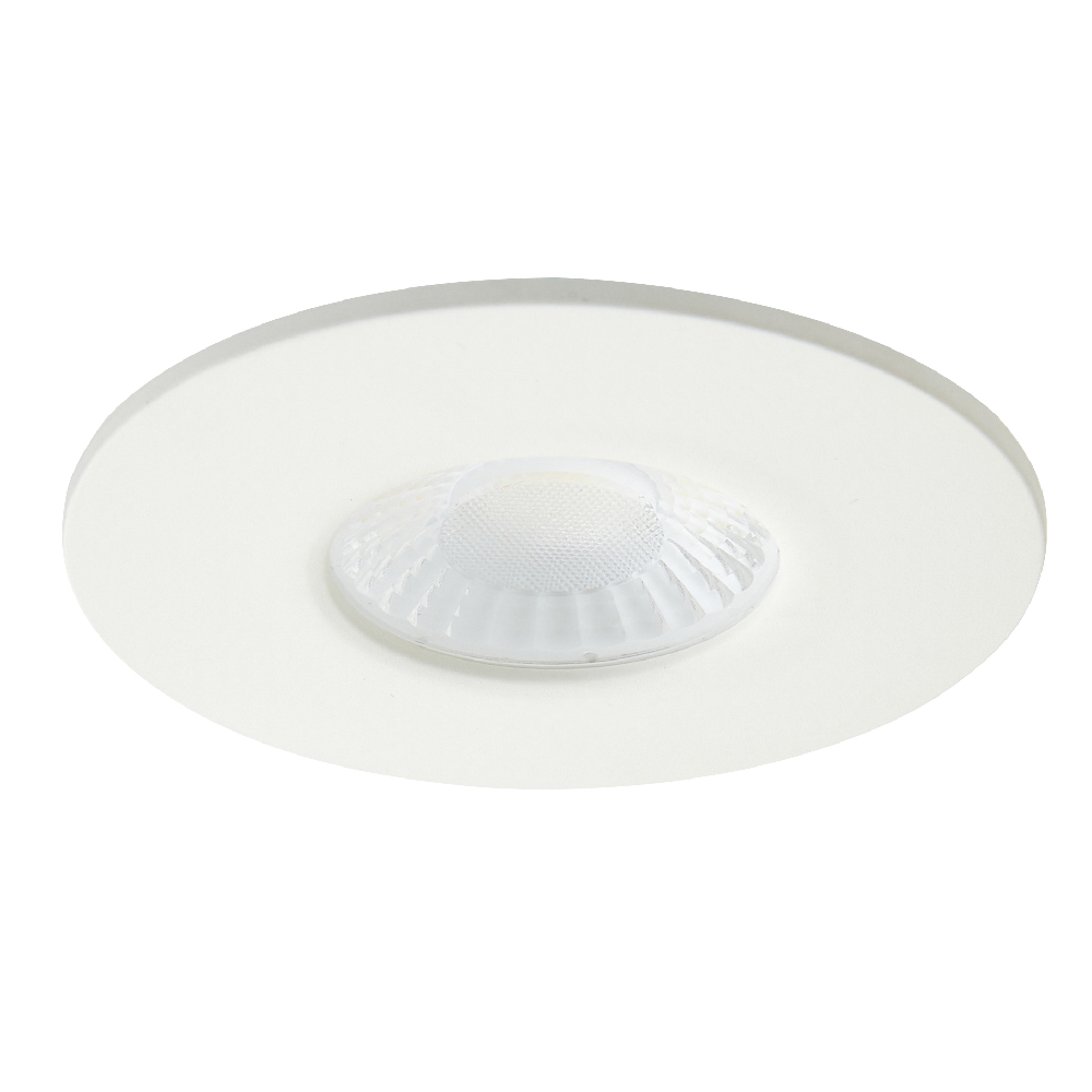 Spa Fixed Matt White Firerated LED IP65 Recessed Downlight - SPA-38572-MWHT