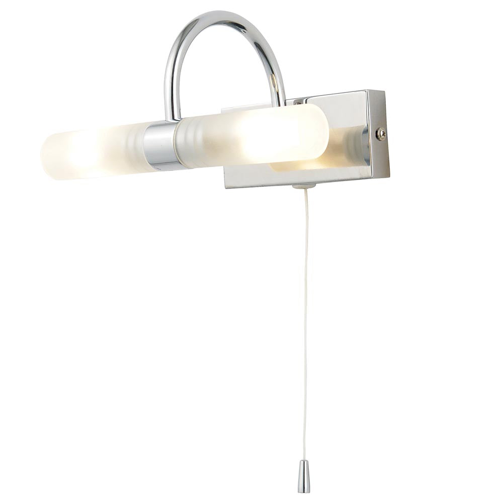 Spa Corvus Chrome 28W 2 Wall Light - SPA-6888.014