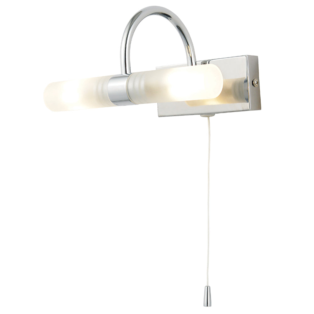 Spa Corvus Chrome 28W 2 Wall Light - SPA-6888.014