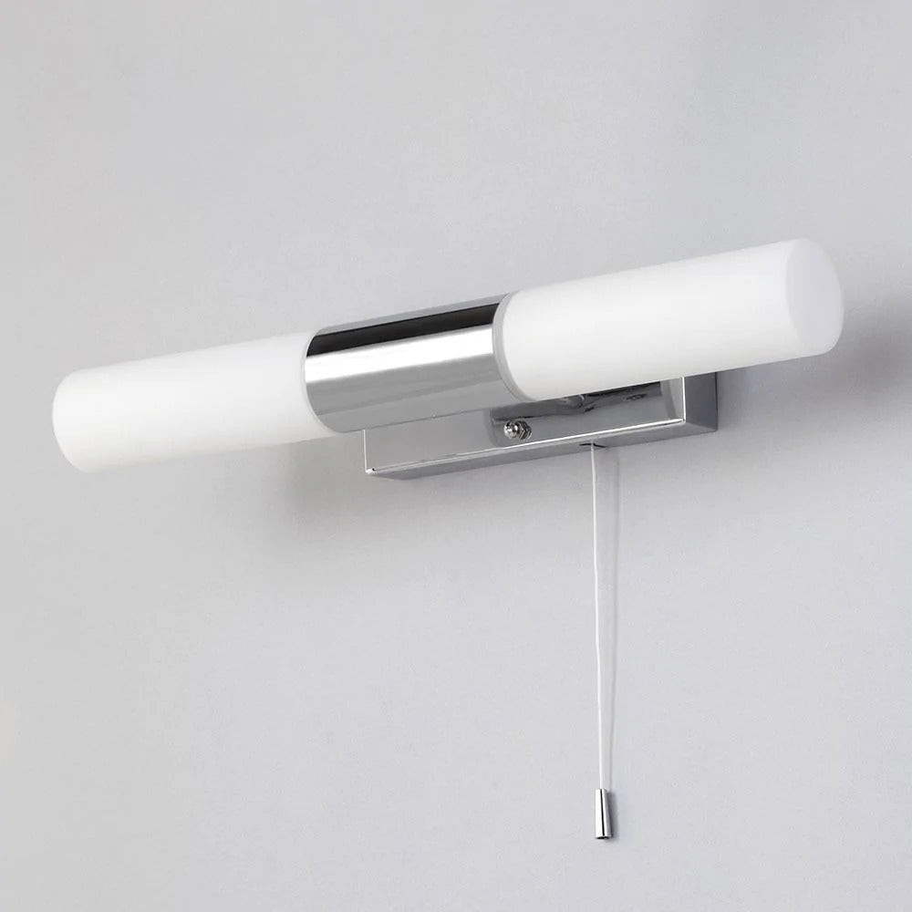 Spa Aries Chrome 28W 2 Wall Light - SPA-PR-12744