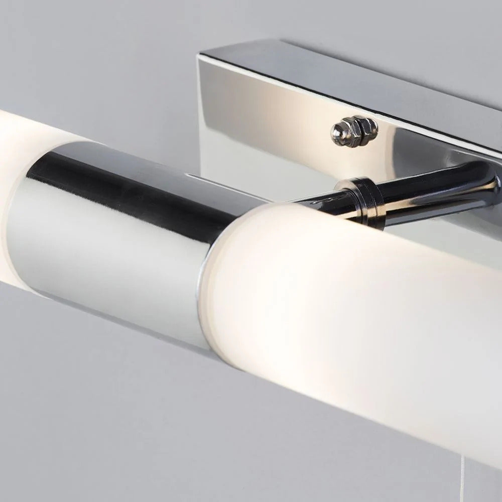 Spa Aries Chrome 28W 2 Wall Light - SPA-PR-12744
