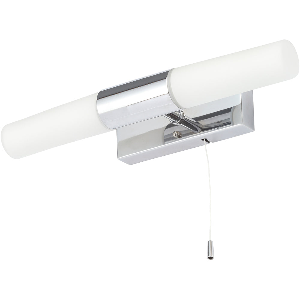 Spa Aries Chrome 28W 2 Wall Light - SPA-PR-12744