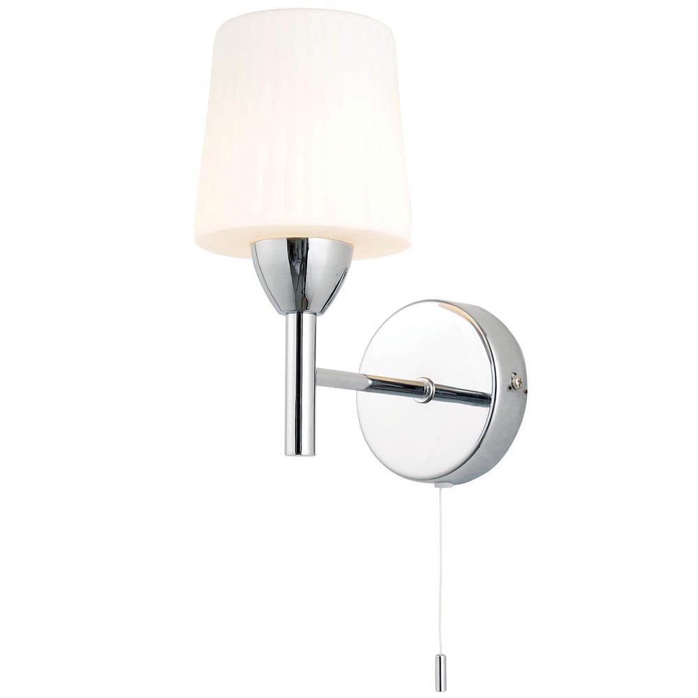 Spa Aquarius Chrome Bathroom Wall Light - SPA-PR-17146