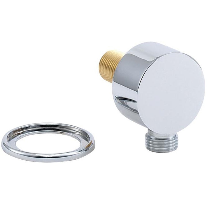 Deva Chrome Round Wall Union SPE01