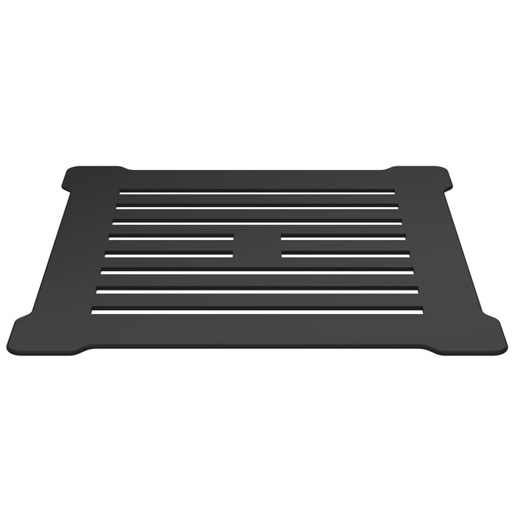 Nuie Slimline Black Square Shower Waste Top - STW002S