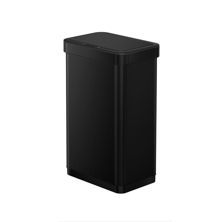 EKO Econova 50L Black Soft Close Sensor Bin