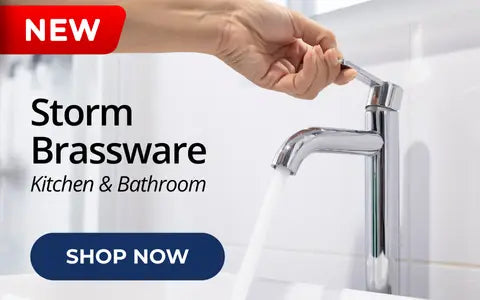 storm brassware kitchen and bathroom