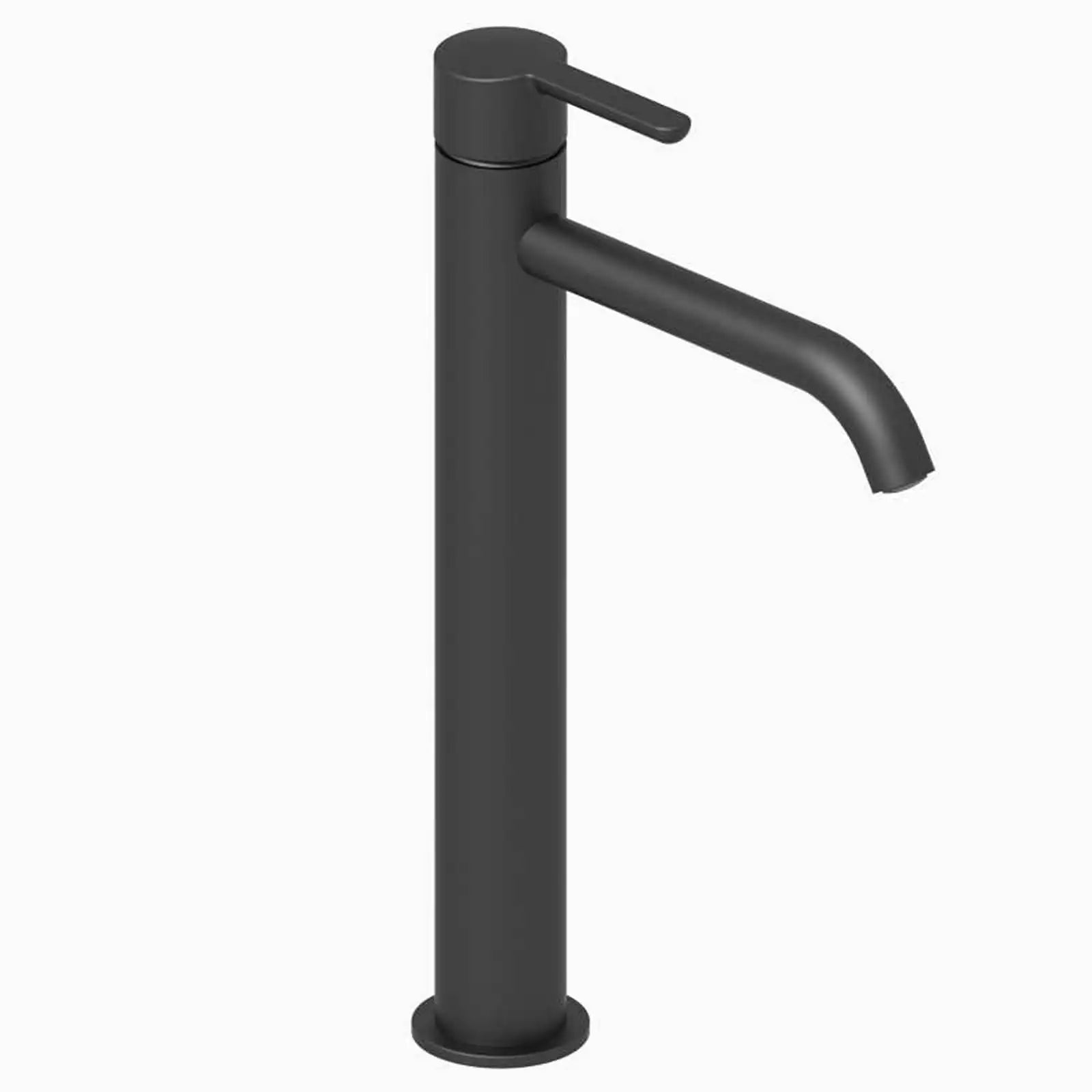 Paini Trenta Black Matt Mono Tall Basin Mixer Tap T3NS211TCLLSR