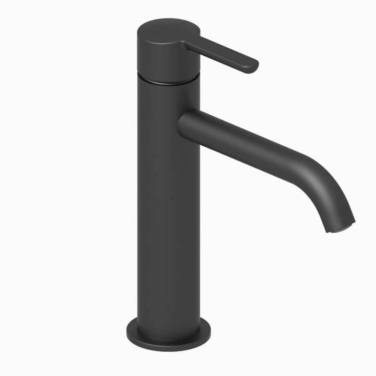 Paini Trenta Black Matt Mono Basin Mixer Tap T3NS211TCSR