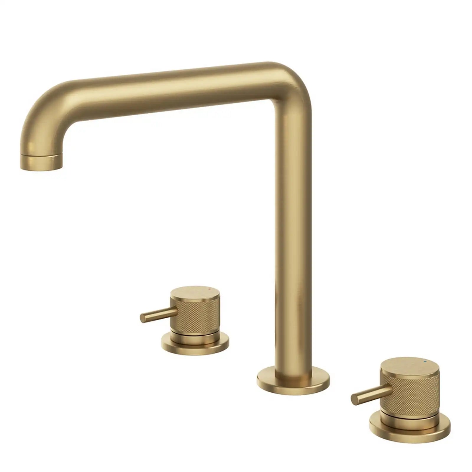 Abacus ISO PRO Deck Mounted 3TH Basin Mixer Tap