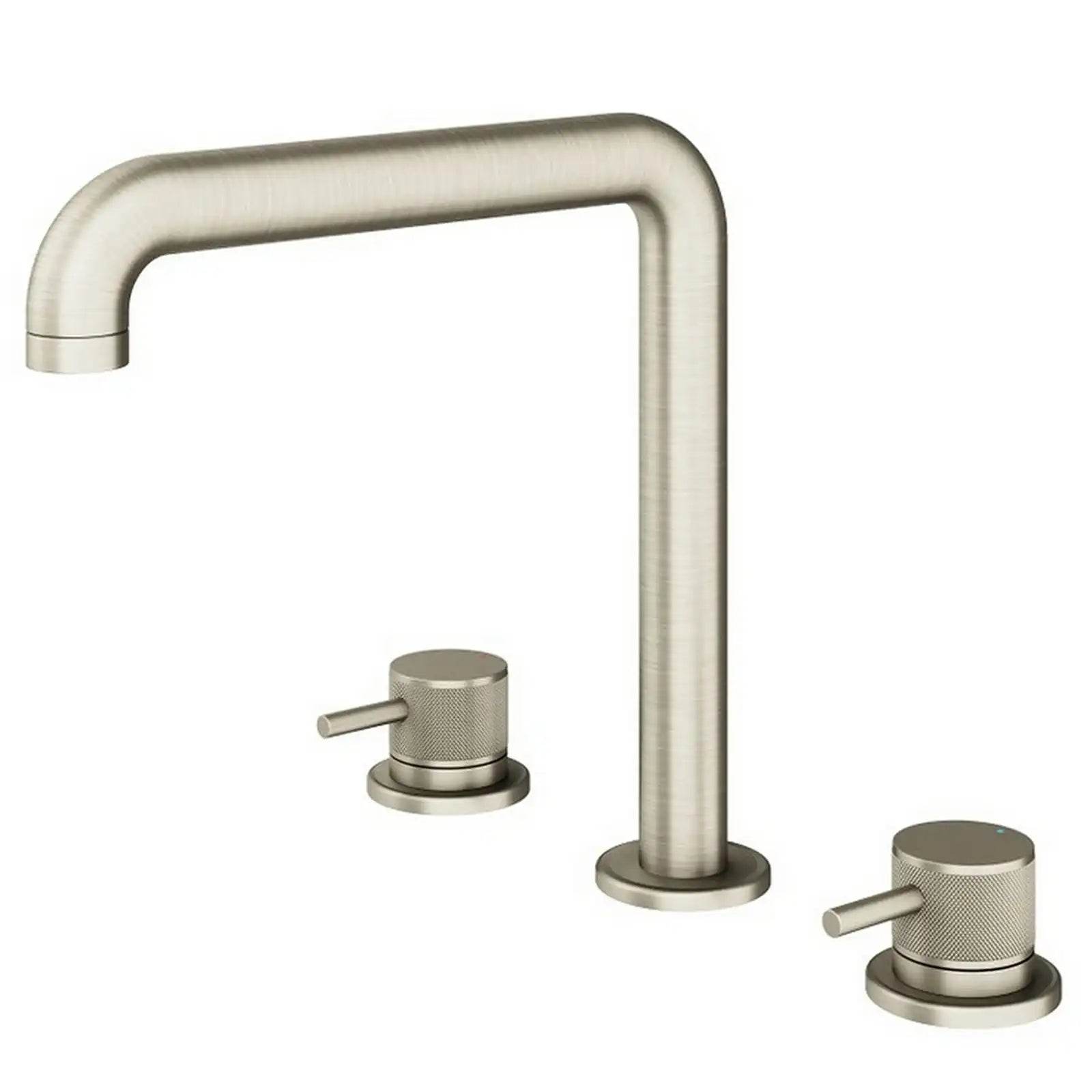 Abacus ISO PRO Deck Mounted 3TH Basin Mixer Tap