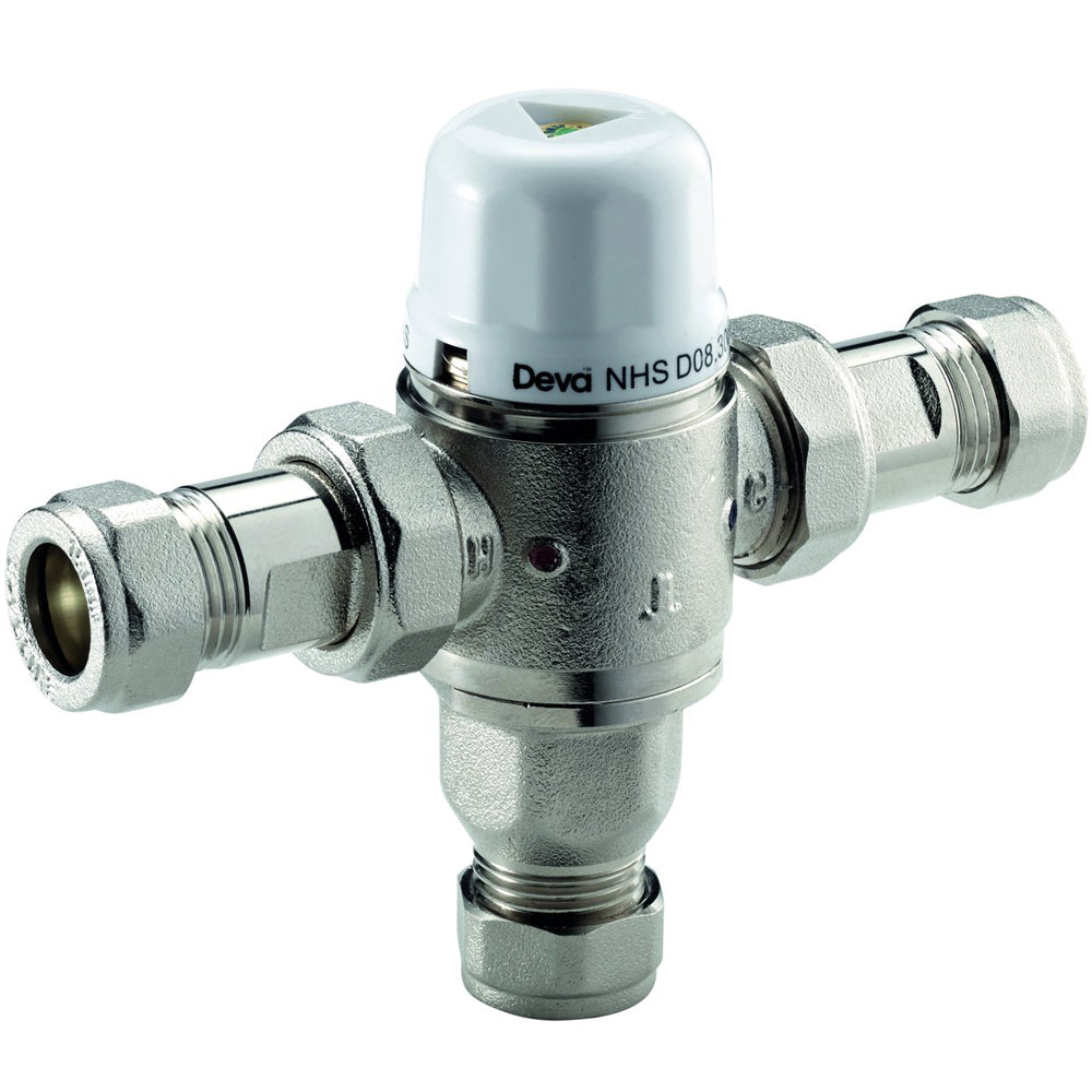 Deva Chrome 15mm Thermostatic Blending Valve TBV008
