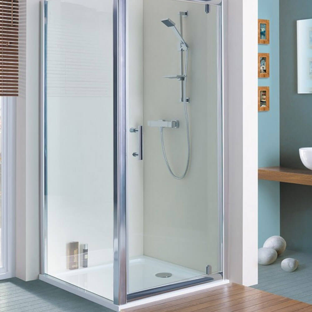MX White Stone Resin Rectangular Shower Tray 1000 x 900mm XHD