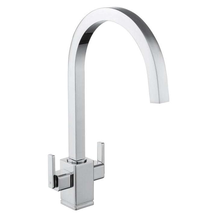Rangemaster Quad Chrome Dual Lever Kitchen Tap - TQUADDLCM/