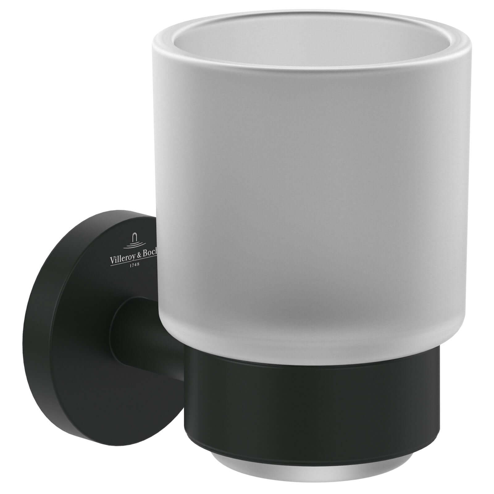 Villeroy & Boch Elements Tender Frosted Glass Wall Mounted Tumbler Holder