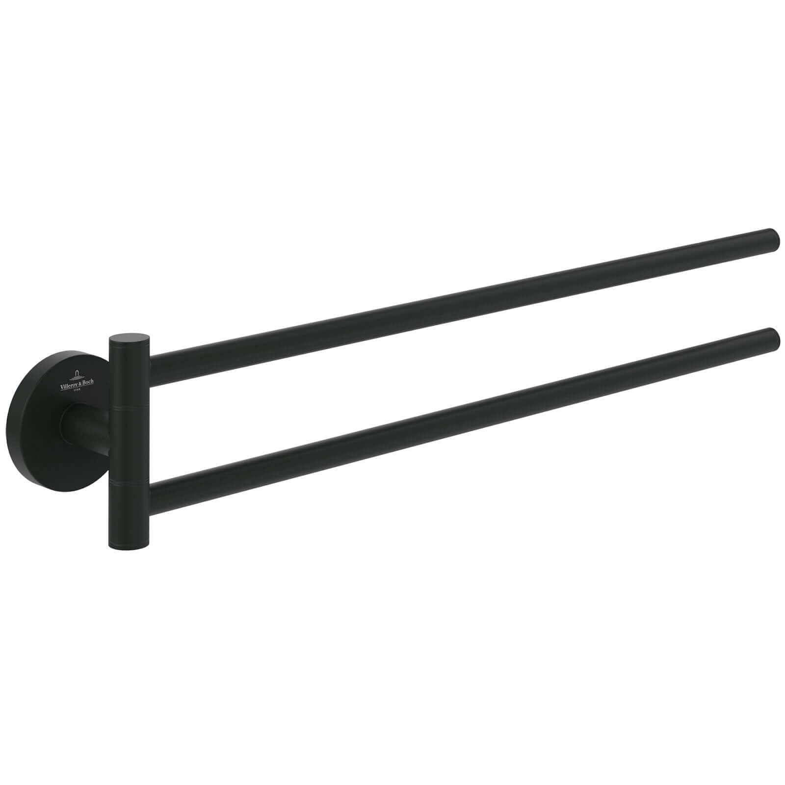 Villeroy & Boch Elements Tender Towel Holder with Double Arm 427mm
