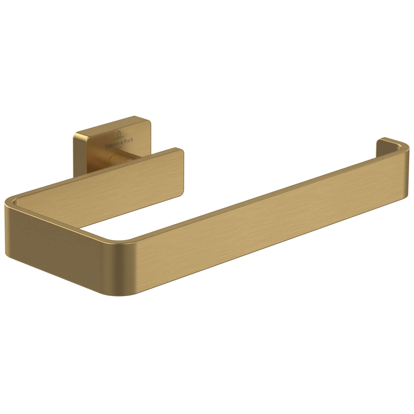 Villeroy & Boch Elements Striking Brushed Gold Towel Rail 209mm