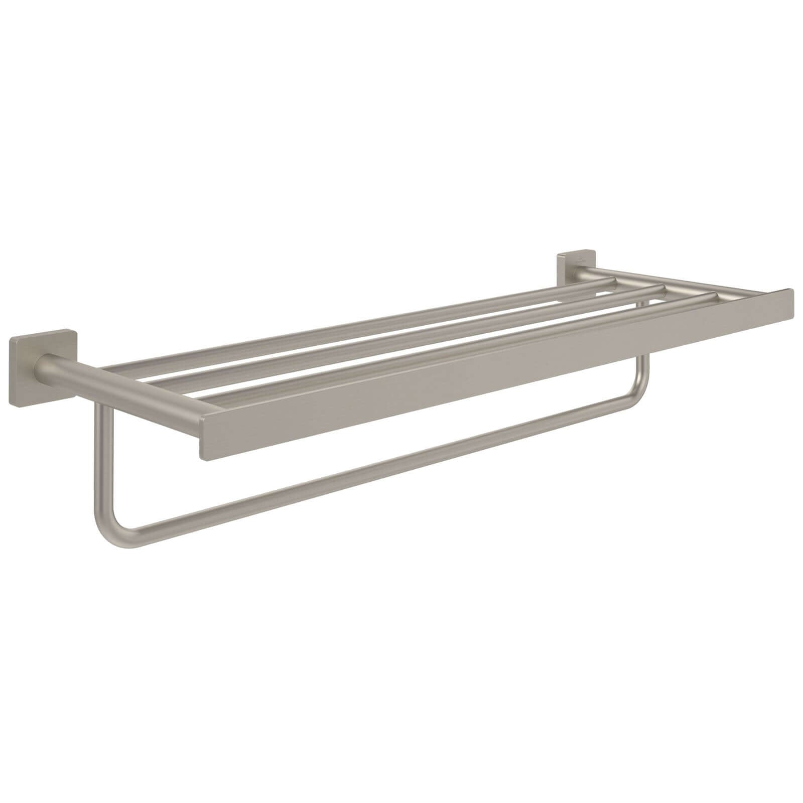Villeroy & Boch Elements Striking Brushed Nickel Matt Towel Rack 595mm