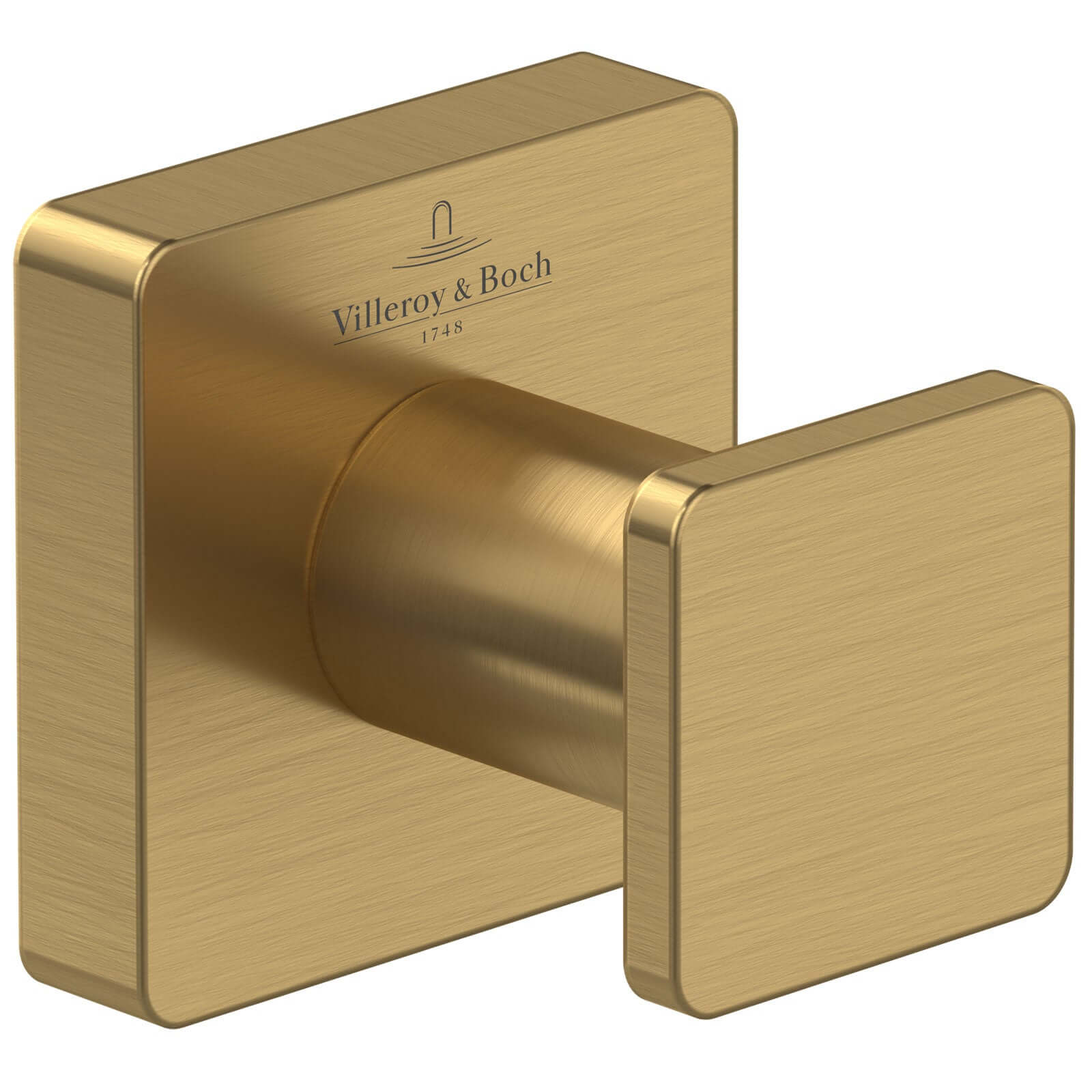 Villeroy & Boch Elements Striking Single Towel and Robe Hook