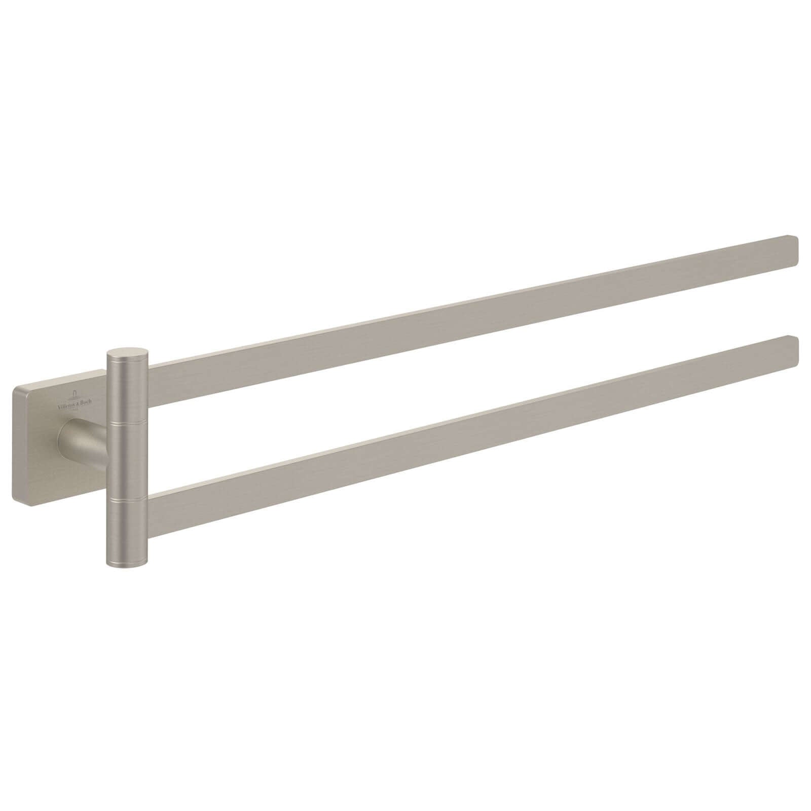 Villeroy & Boch Elements Striking Towel Holder with Double Arm