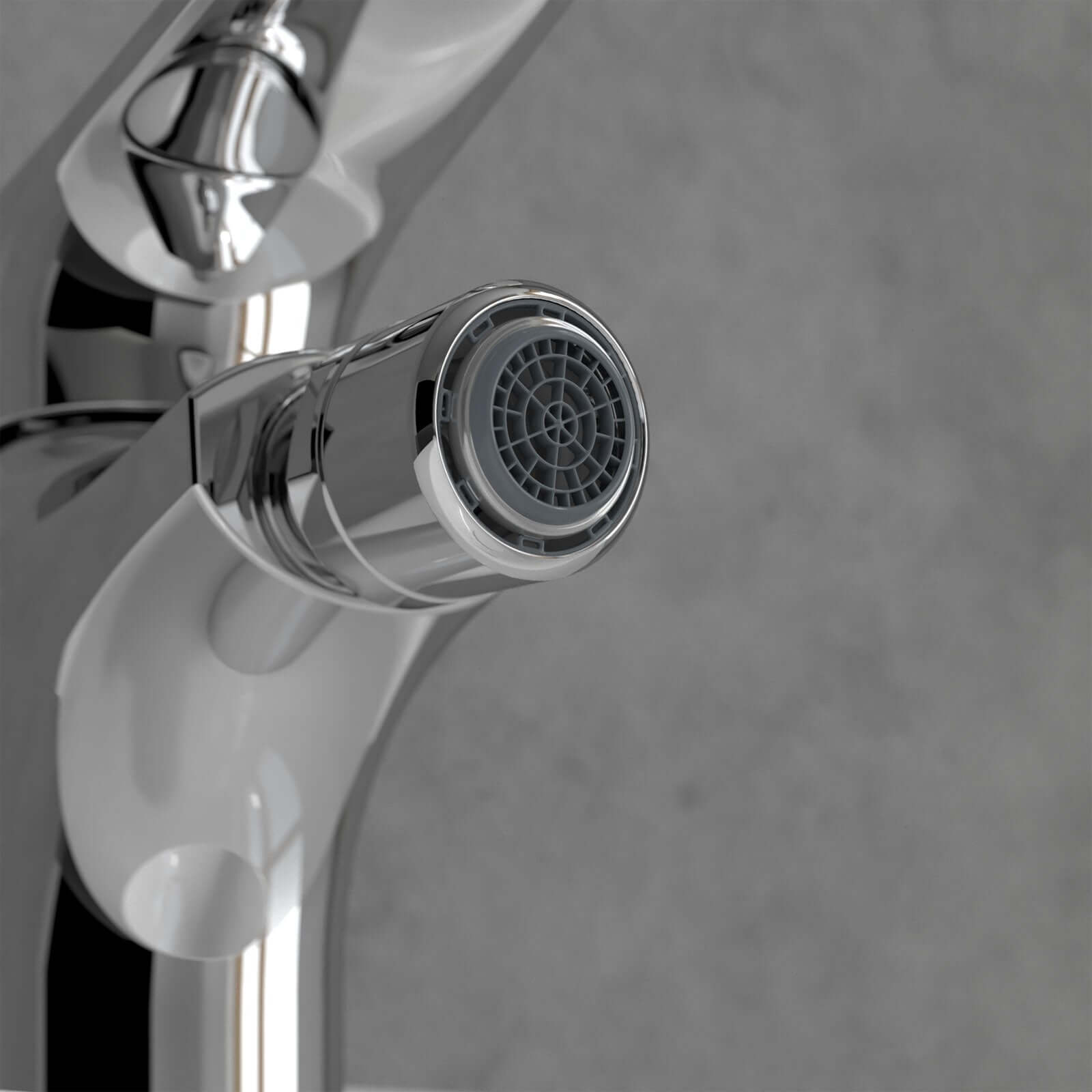 Villeroy & Boch O.novo Chrome Start Single Lever Bidet Mixer Tap