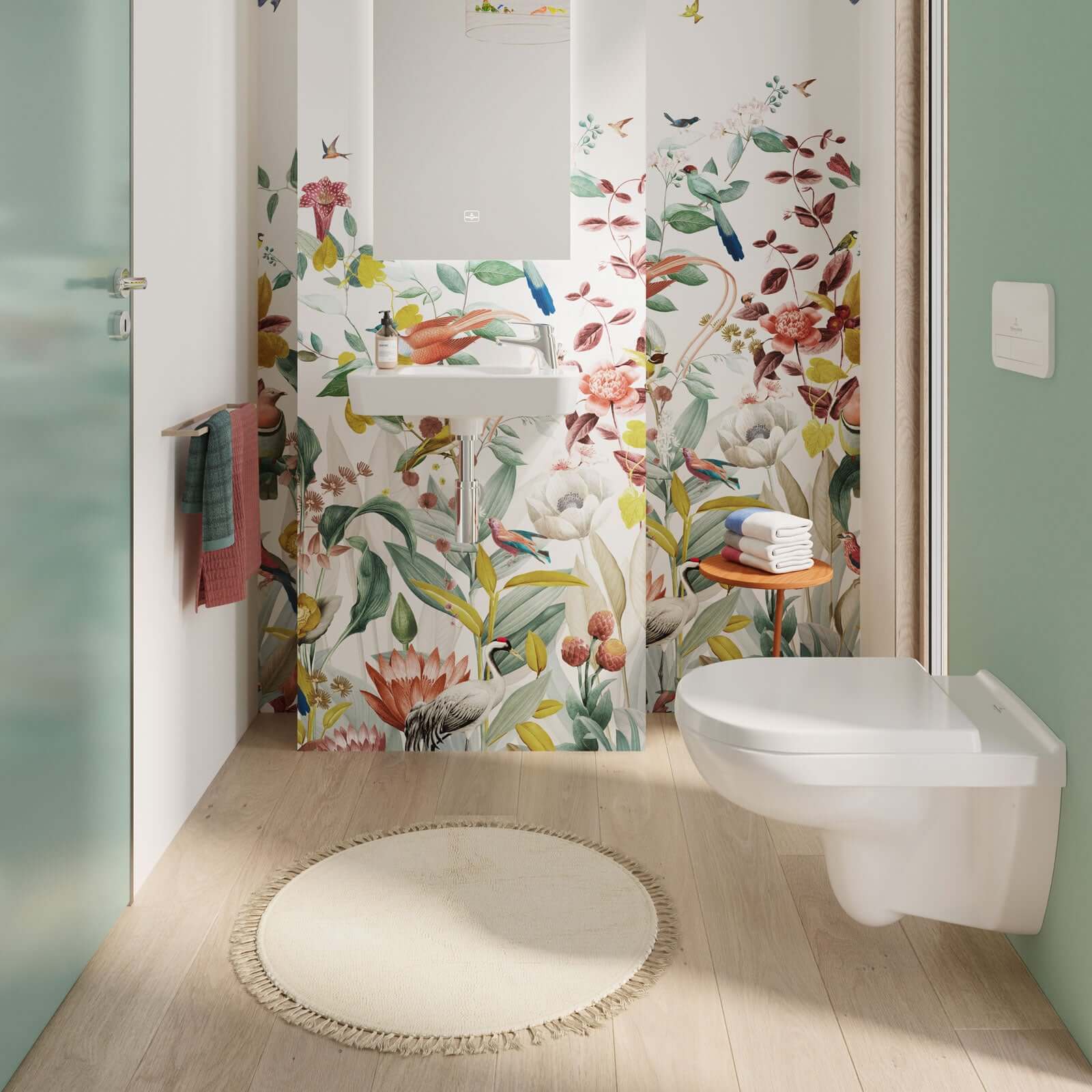 Villeroy & Boch Universal Wall Mounted Round Basin Bottle Trap