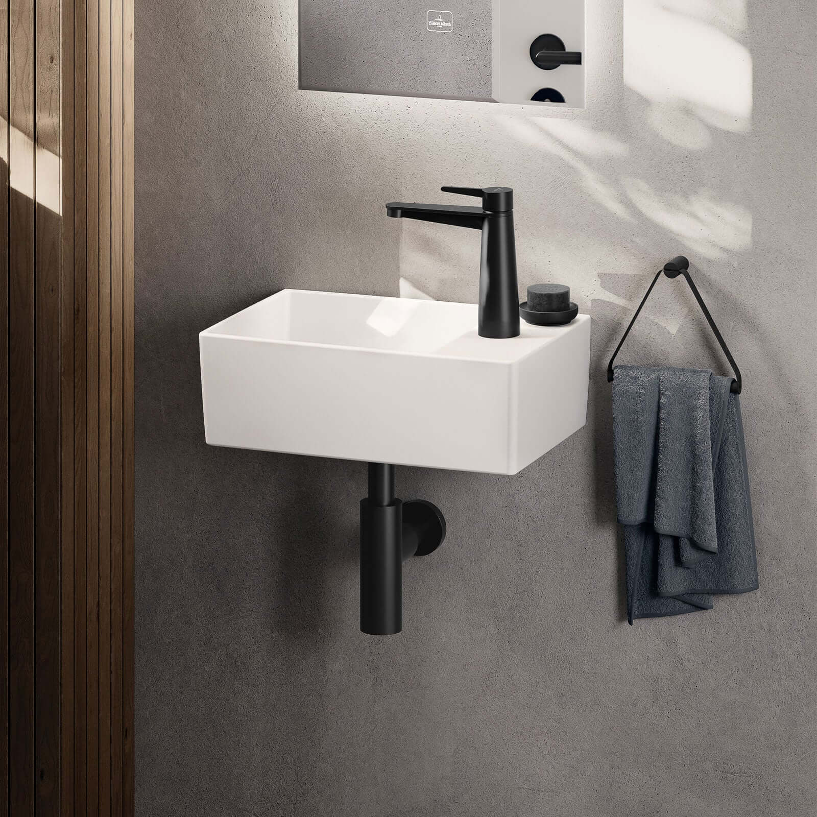 Villeroy & Boch Universal Wall Mounted Round Basin Bottle Trap