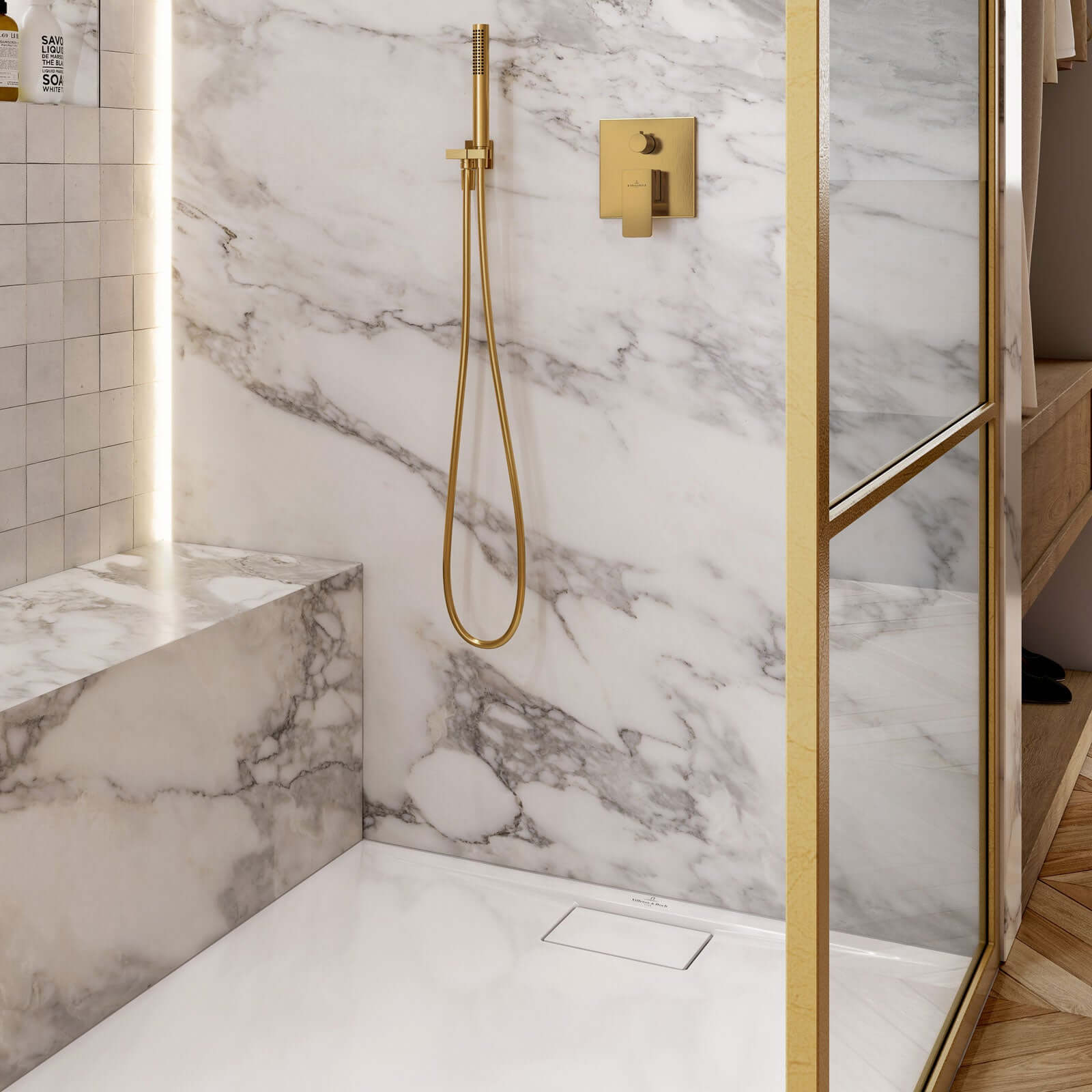 Villeroy & Boch Universal Wall Mounted Round Shower Arm