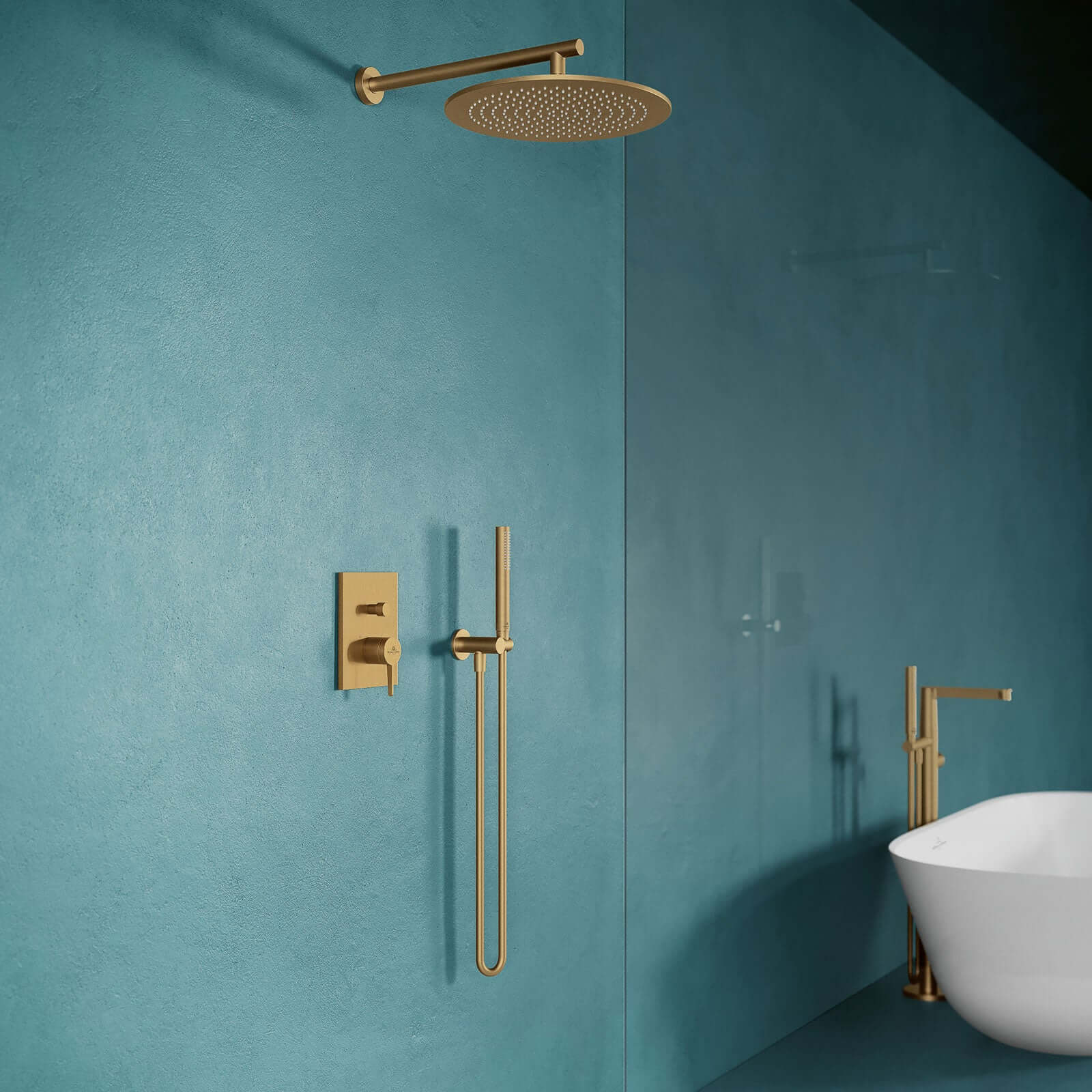Villeroy & Boch Universal Wall Mounted Round Shower Arm