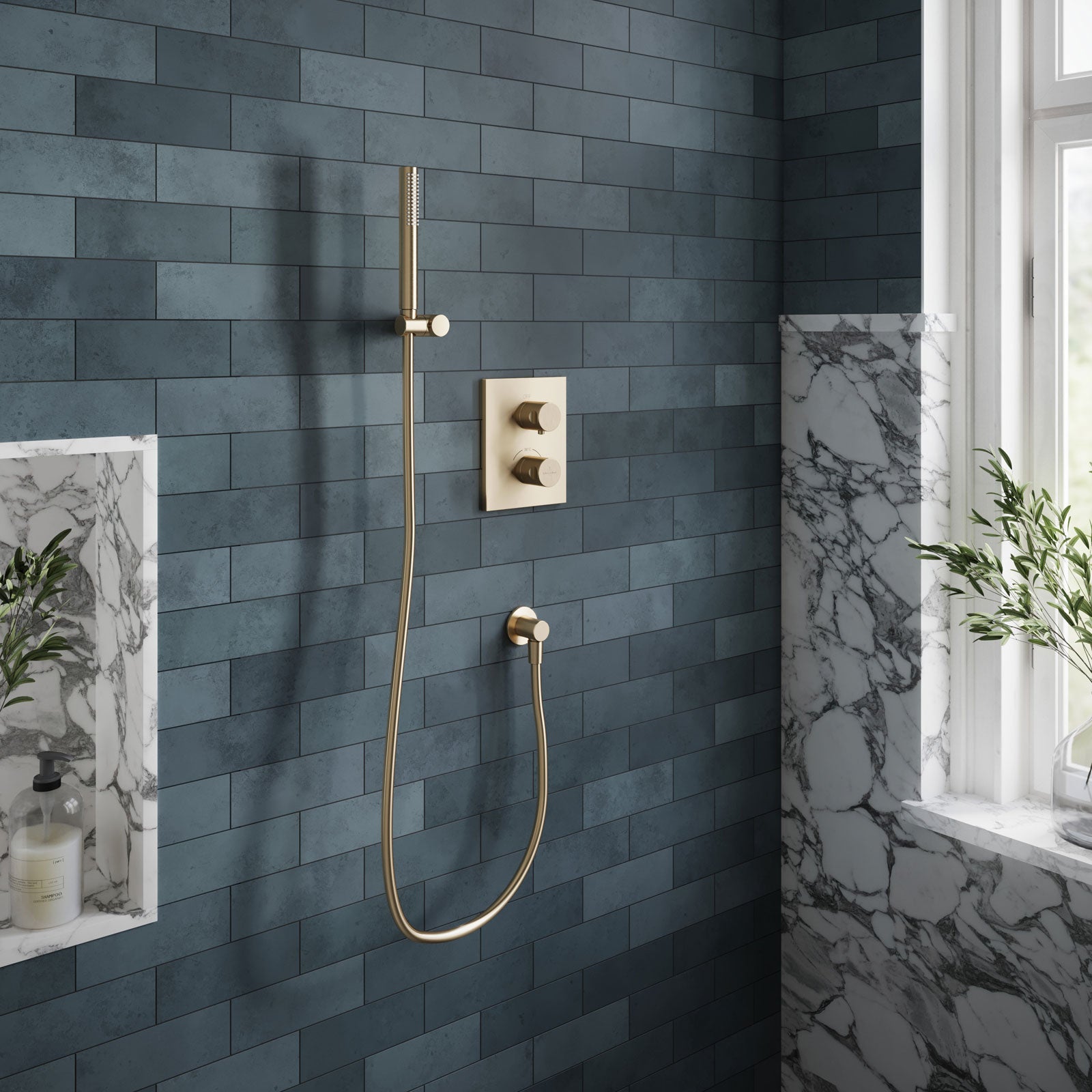 Villeroy & Boch Universal Concealed Thermostatic Shower Valve with Dual Outlet